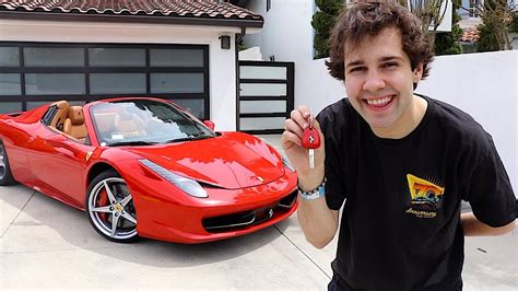 what ferrari does david dobrik have|Famous Youtuber David Dobrik’s Car Collection